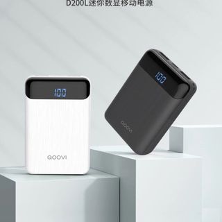 PIN DỰ PHÒNG QOOVI D600 10000MAH ĐÈN LED HIỂN THỊ THÔNG SỐ PIN