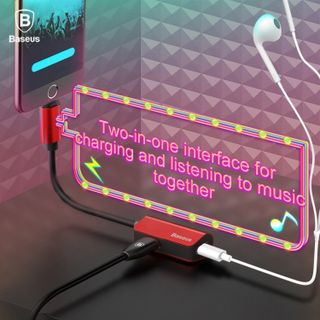 Bộ chia cổng Lightning 1 thành 2 Baseus L37