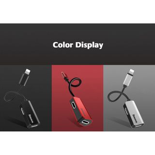 Bộ chia cổng Lightning 1 thành 2 Baseus L37