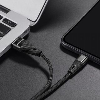 Dây cáp sạc truyền dữ liệu BU10 Borofone cổng Lightning 12m TPE