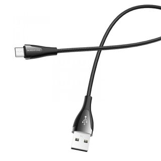 Dây cáp sạc truyền dữ liệu BU20 Borofone cổng Micro 12m