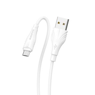 Dây cáp sạc truyền dữ liệu BX18 Borofone cổng Micro 3m
