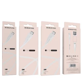 Dây cáp sạc truyền dữ liệu BX18 Borofone cổng Micro 3m