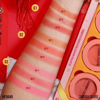 Set 3 Phấn Má Sivanna Colors Pretty Peach HF5049 144g