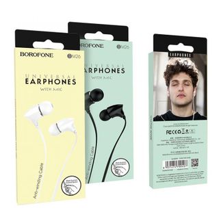 Tai nghe nhét tai có dây BM26 Borofone kèm mic