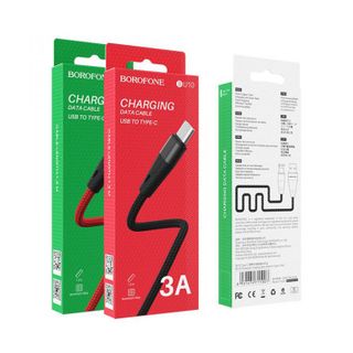 Dây cáp sạc truyền dữ liệu BU10 Borofone cổng Type-C 12m