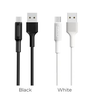 Dây cáp sạc truyền và đồng bộ dữ liệu BX1 EzSync Borofone cổng Micro 1m