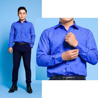 MÃ ÁO SƠ MI NAM TAY DÀI CAO CẤP FE03-03