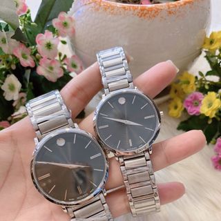 Đồng hồ mô va đô inox nam nữ