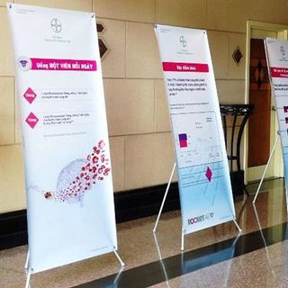 Standee Chữ X Cường Lực