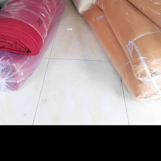 Khẩu trang vải poly 2 lớp