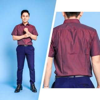 MÃ ÁO SƠ MI NAM TAY DÀI CAO CẤP FE01-14-D