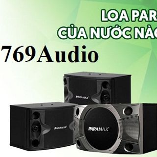 Bán Loa Karaoke Paramax tại Showroom 769Audio 769 Xô Viết Nghệ Tĩnh - P26- Q Bình Thạnh - TPHCM giá sỉ