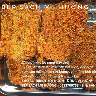 Khô bò ngon nức nở - đảm bảo cho nhà bán lẻ phát triển bền vững - không mất khách hàng