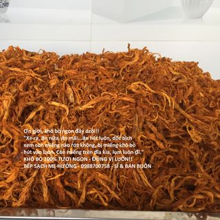 Khô bò ngon nức nở - đảm bảo cho nhà bán lẻ phát triển bền vững - không mất khách hàng
