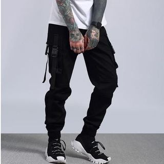 Quần jogger túi hộp ống ôm hàng chuẩn xuất