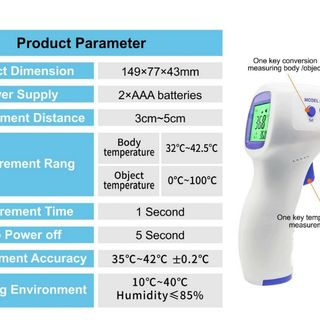 Nhiệt kế hồng ngoại nội địa