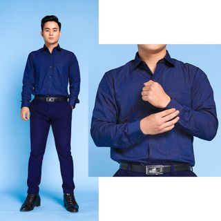 MÃ ÁO SƠ MI NAM TAY DÀI CAO CẤP FE03-02-D