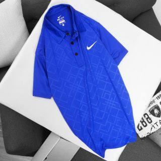 Quần áo thể thao - áo NIKE dập vân thun xịn có cổ - co giãn 4 chiều