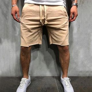 Quần short quần lửng kaki thun nam