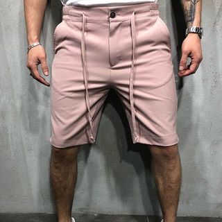 Quần short quần lửng kaki thun nam