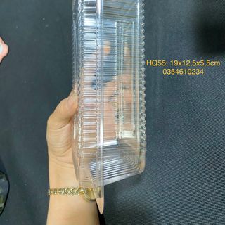 HỘP NHỰA PET TRONG HQ55 HQ55 C55