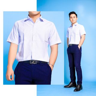 MÃ ÁO SƠ MI NAM TAY DÀI/ TAY NGẮN CAO CẤP FE06-13-D