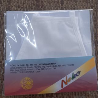 Khẩu trang vải kháng khuẩn 2 lớp