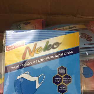 Khẩu trang vải kháng khuẩn 2 lớp