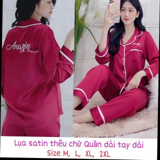 Đồ bộ lụa satin