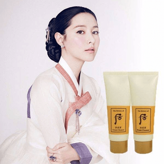 Set Sữa Rữa Mặt và Tẩy Trang Whoo Gongjinhyang Cleanser Special Gift Set 40ml x 2