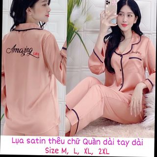 Đồ bộ lụa satin