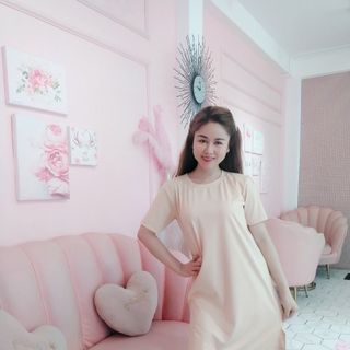 Đầm Cotton co dãn 4 chiều