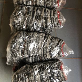 Găng tay bảo hộ lao động công nghiệp nặng Chất liệu sợi vải Hàng Cao Cấp