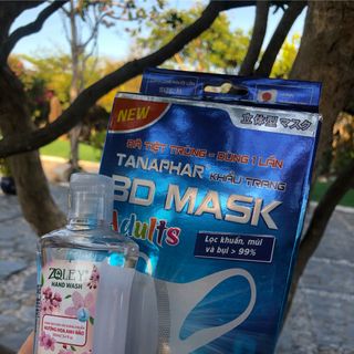Khẩu trang 3d mask người lớn và trẻ em