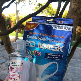 Khẩu trang 3d mask người lớn và trẻ em