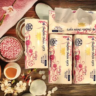 KHĂN GIẤY LỤA HÀNG KHÔNG CAO CẤP
