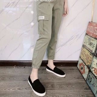 Quần đũi xước túi hộp bo gấu