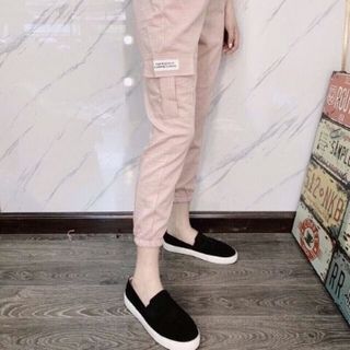 Quần đũi xước túi hộp bo gấu