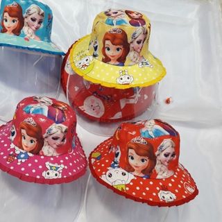 Nón bé gái chống bụi kính tháo rời