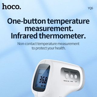 Nhiệt Kế Điện Tử Hồng Ngoại Đo Trán Hoco YQ6