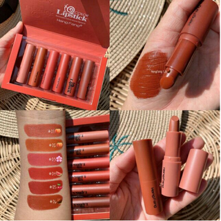 Sét 6 Son Heng Fang Lipstick ốc sên