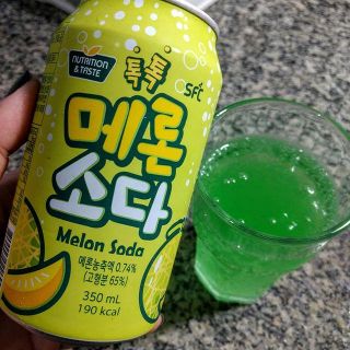Nước Soda dưa lưới 350ml