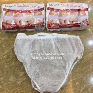 Gói 5 chiếc quần lót giấy có cạp chun