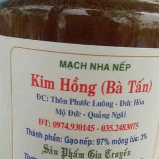Mạch nha nếp Kim Hồng