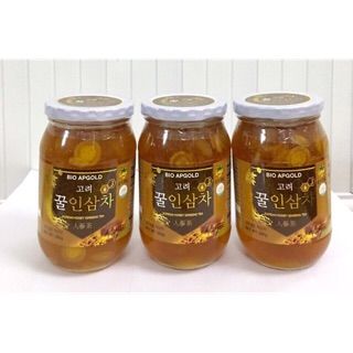 Mật Ong Ngâm Sâm Tươi 580g