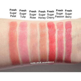 Set 6 son dưỡng Fresh Sugar mini 132g