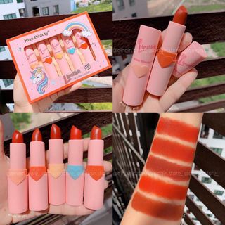 Sét Son Ngựa Kiss beauty 5 Cây