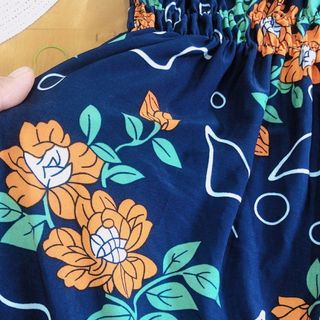 đầm hai dây hoa siêu đẹp