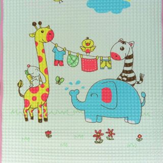 Chiếu cao su hơi mùa hè cho bé 60x90